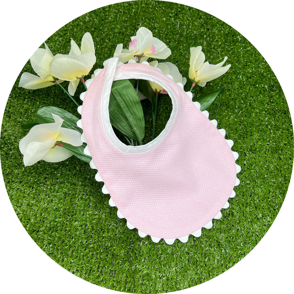 Pique Trimmed Bib