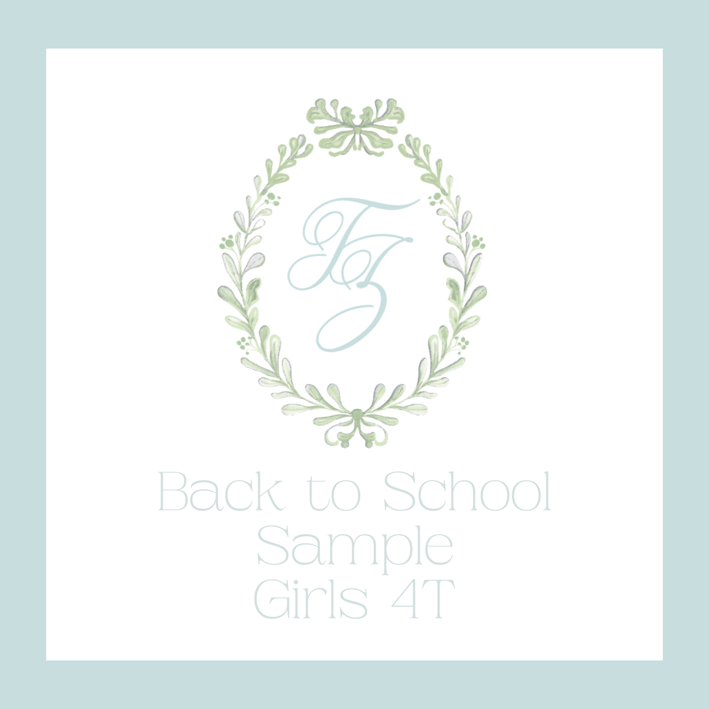 BTS Sample Girls 4T