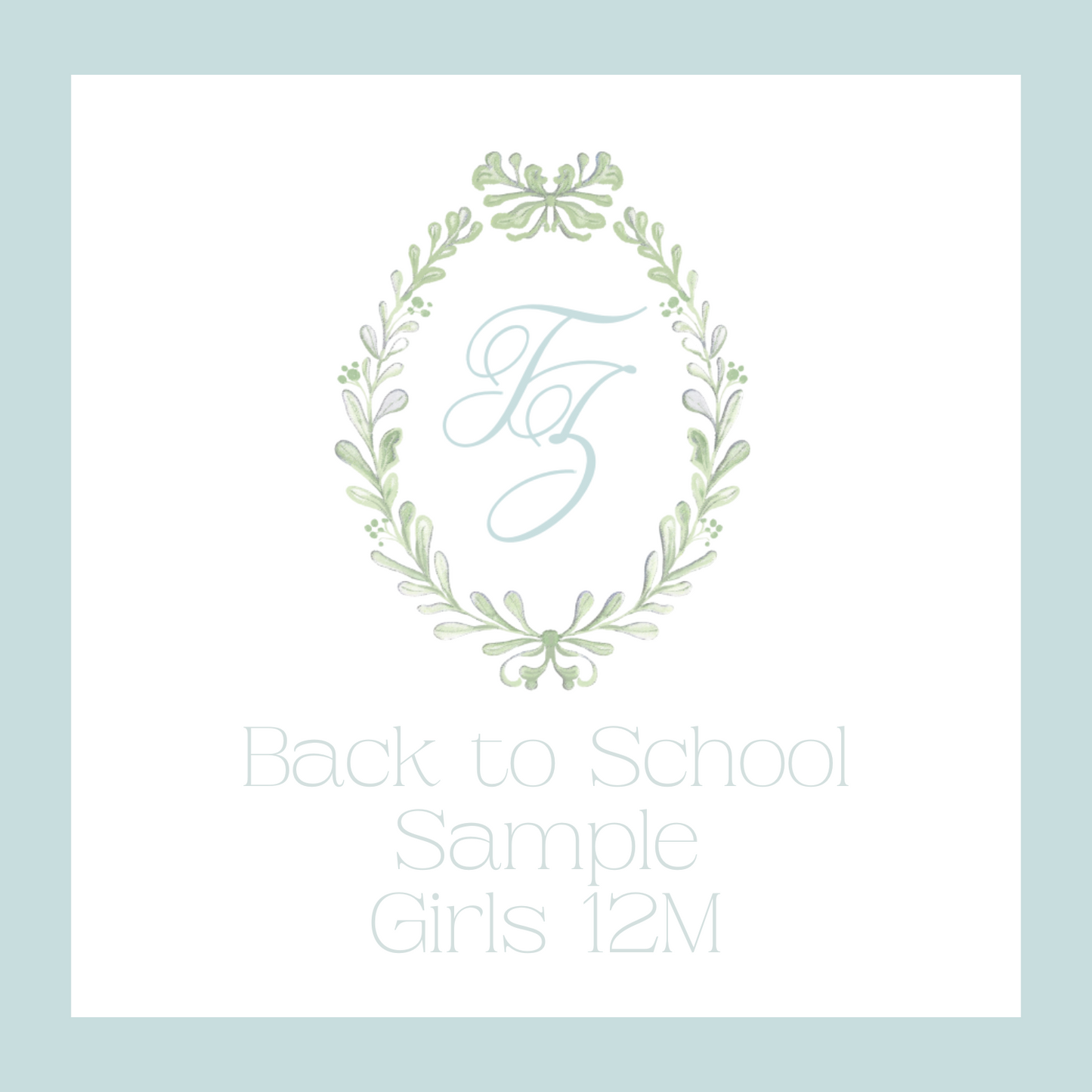 BTS Sample Girls 12M