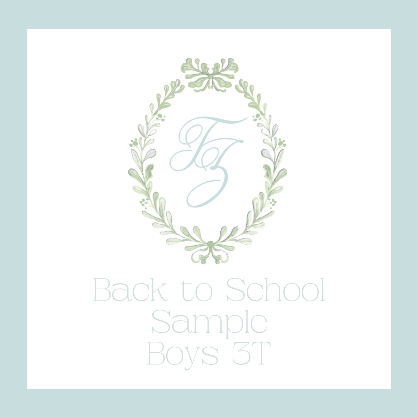BTS Sample Boys 3T