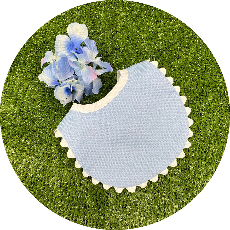 Pique Trimmed Bib