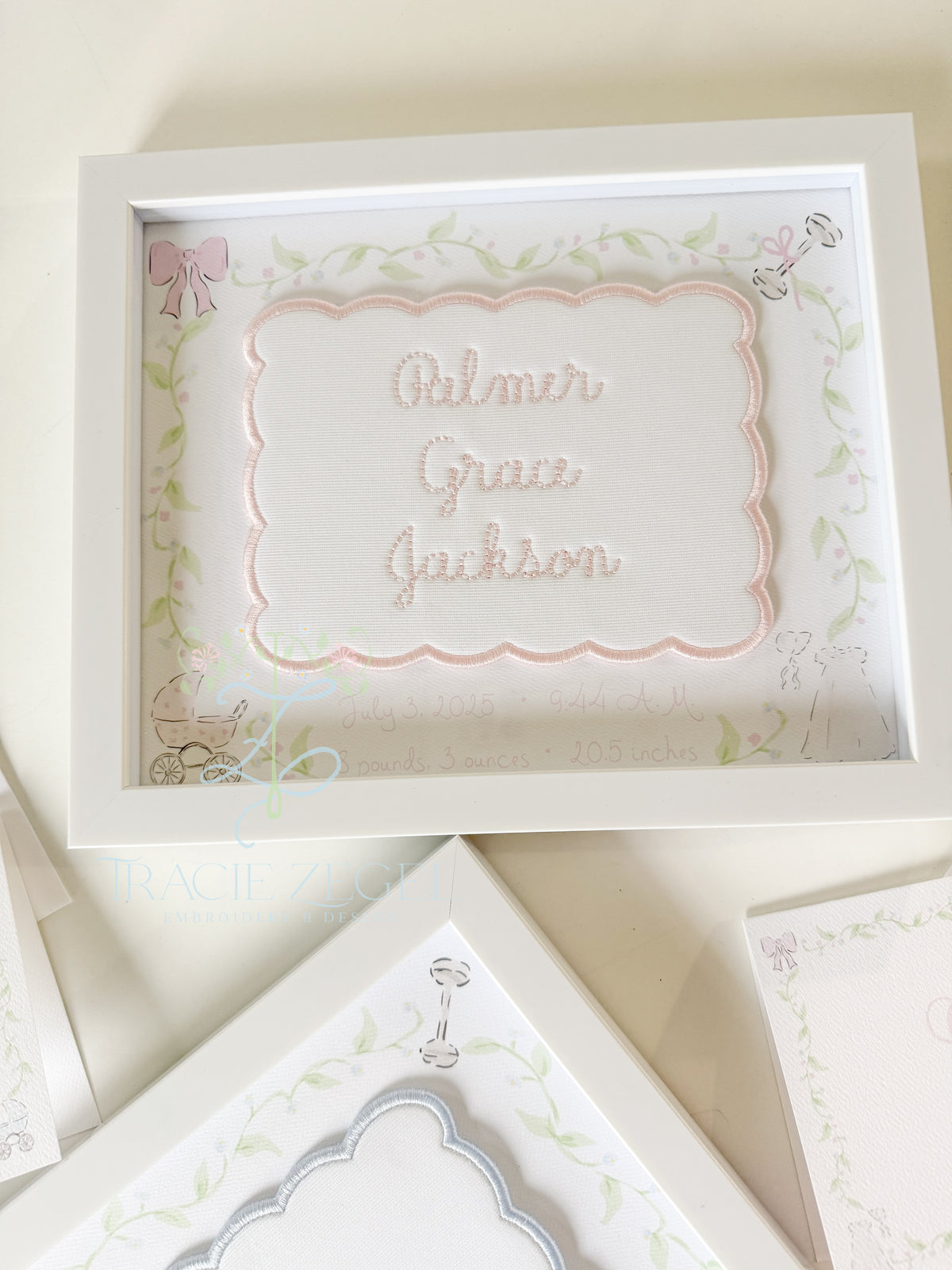 Girls' Heirloom Stats Mat