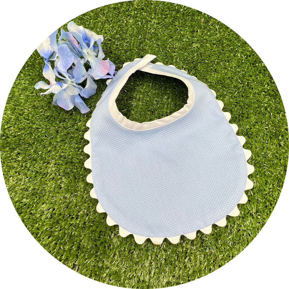 Pique Trimmed Bib