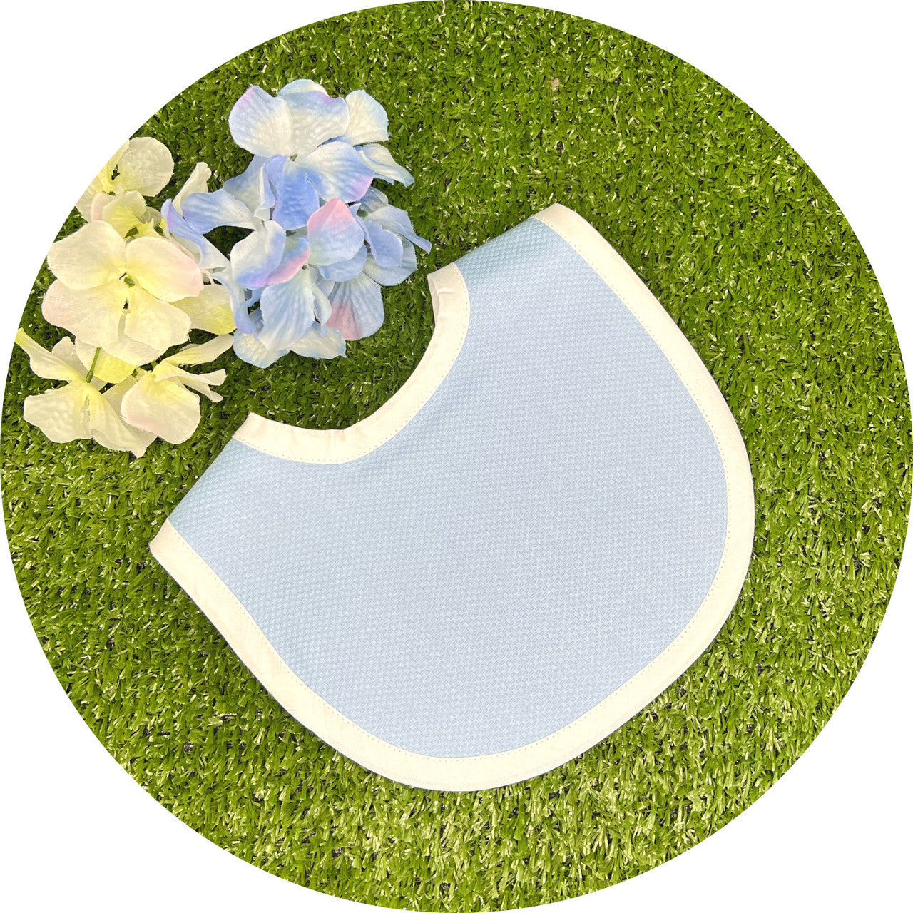 Pique Trimmed Bib