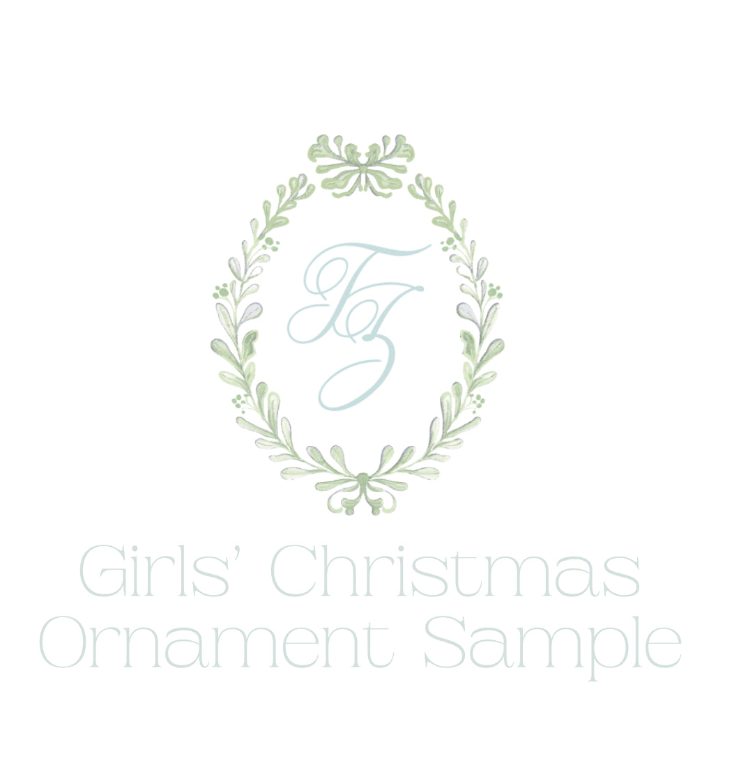 Girls’ Ornament Sample