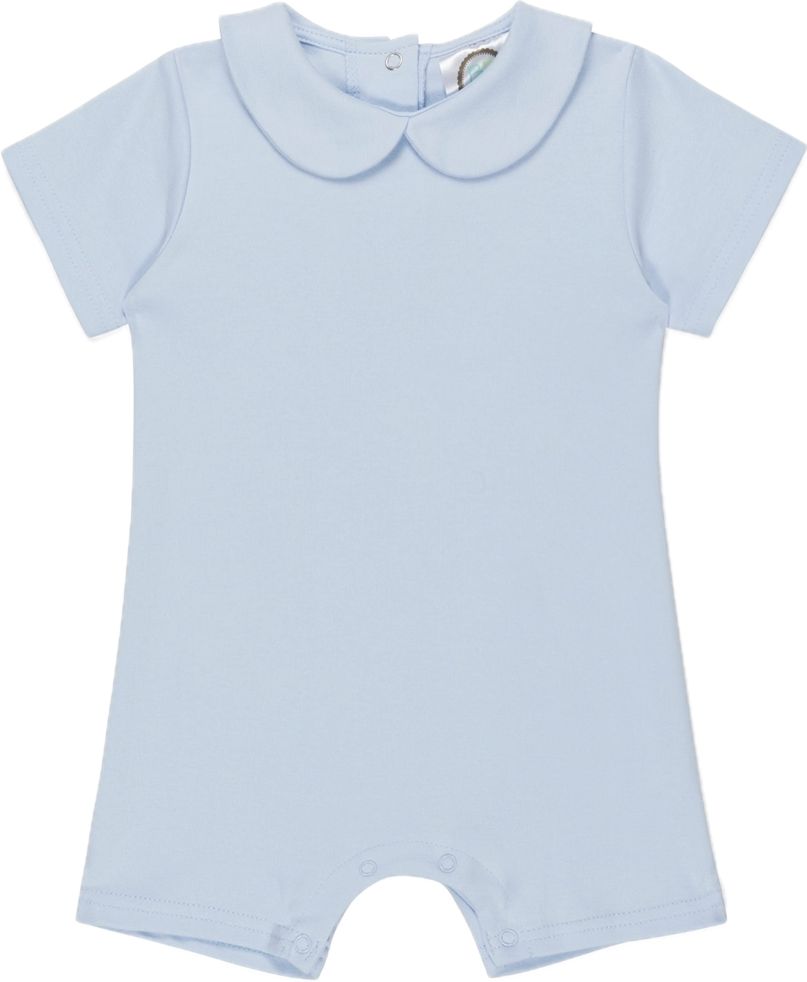 Boys’ Knit Peter Pan Collar Romper