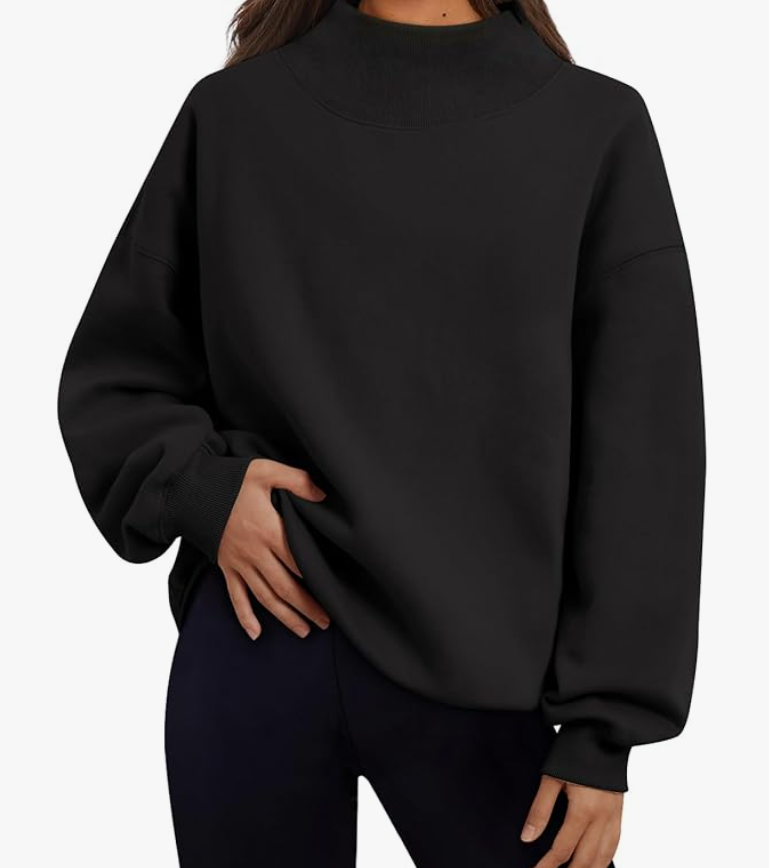 Adult Vintage Stitch Mockneck Sweatshirt