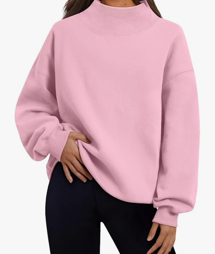 Adult Vintage Stitch Mockneck Sweatshirt