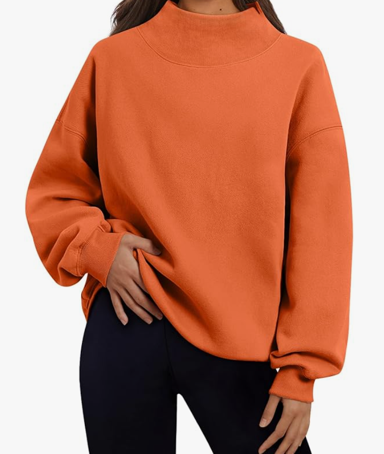 Adult Vintage Stitch Mockneck Sweatshirt