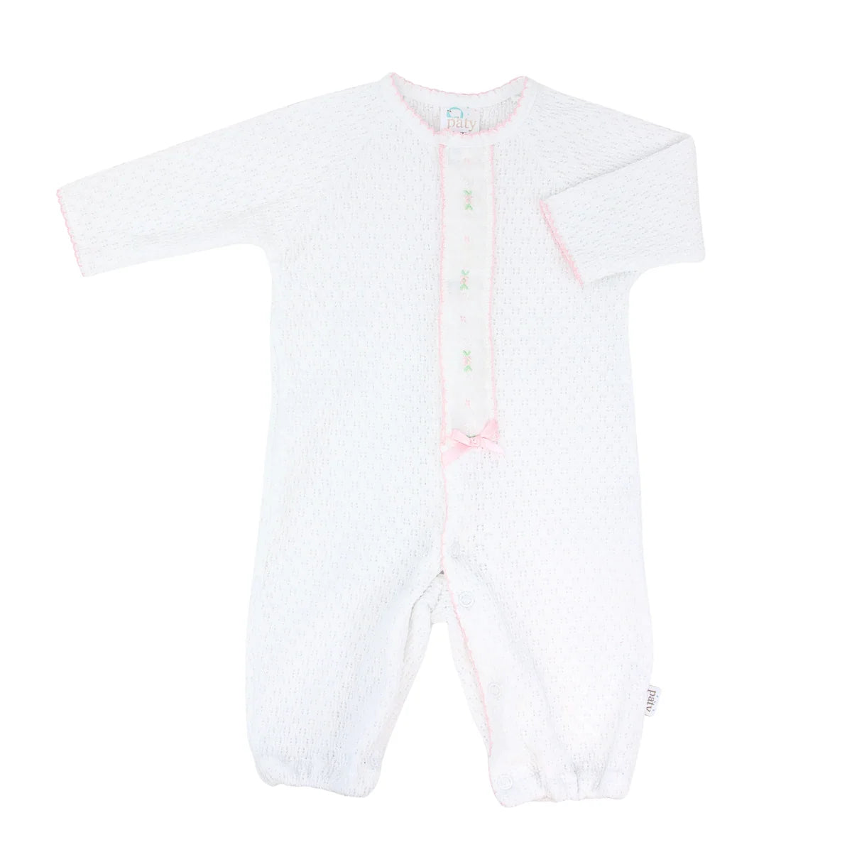 Paty Knit Converter with Swiss Floral Trim