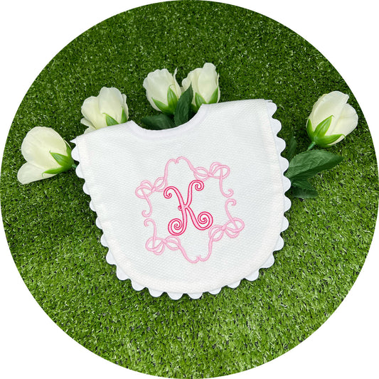 Pique Trimmed Bib