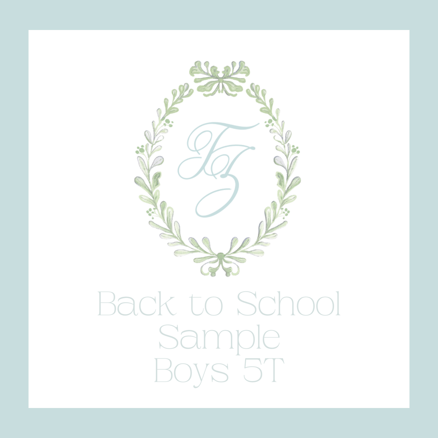 BTS Sample Boys 5T