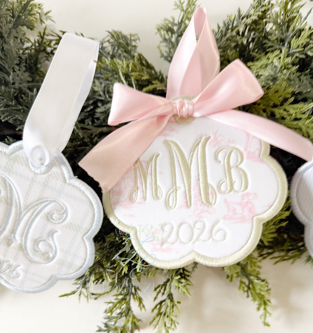 Scalloped Christmas Ornament