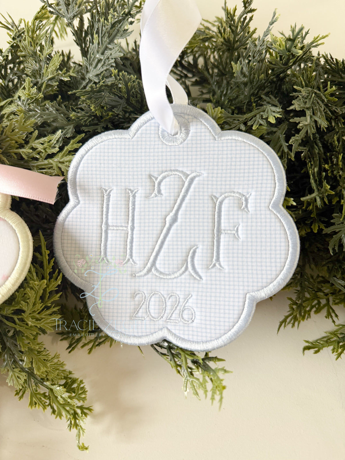 Scalloped Christmas Ornament