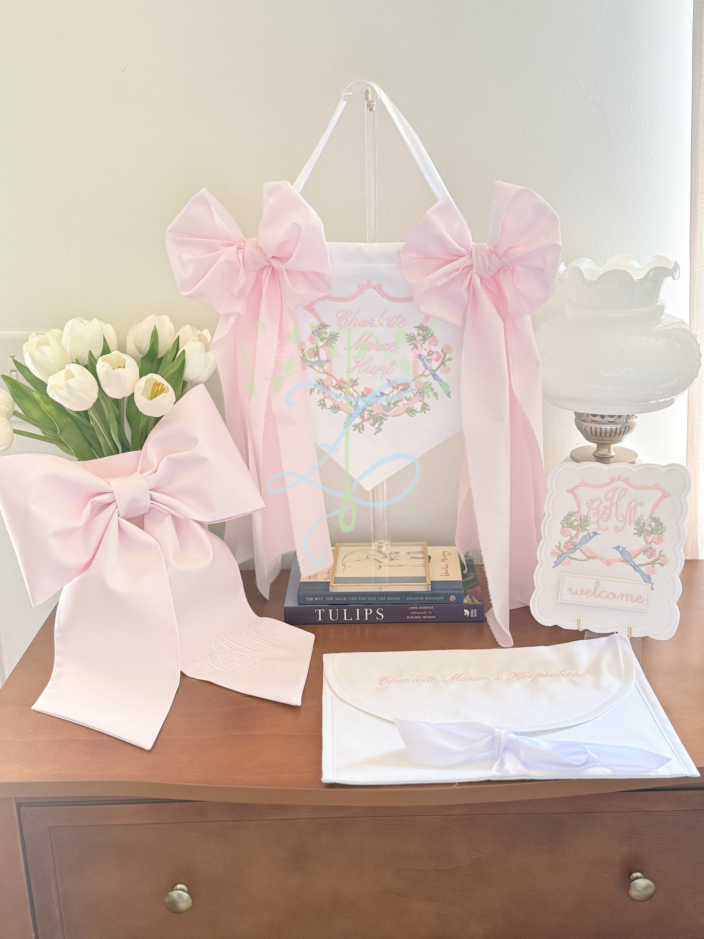 The Chinoiserie Inspired Bespoke Banner