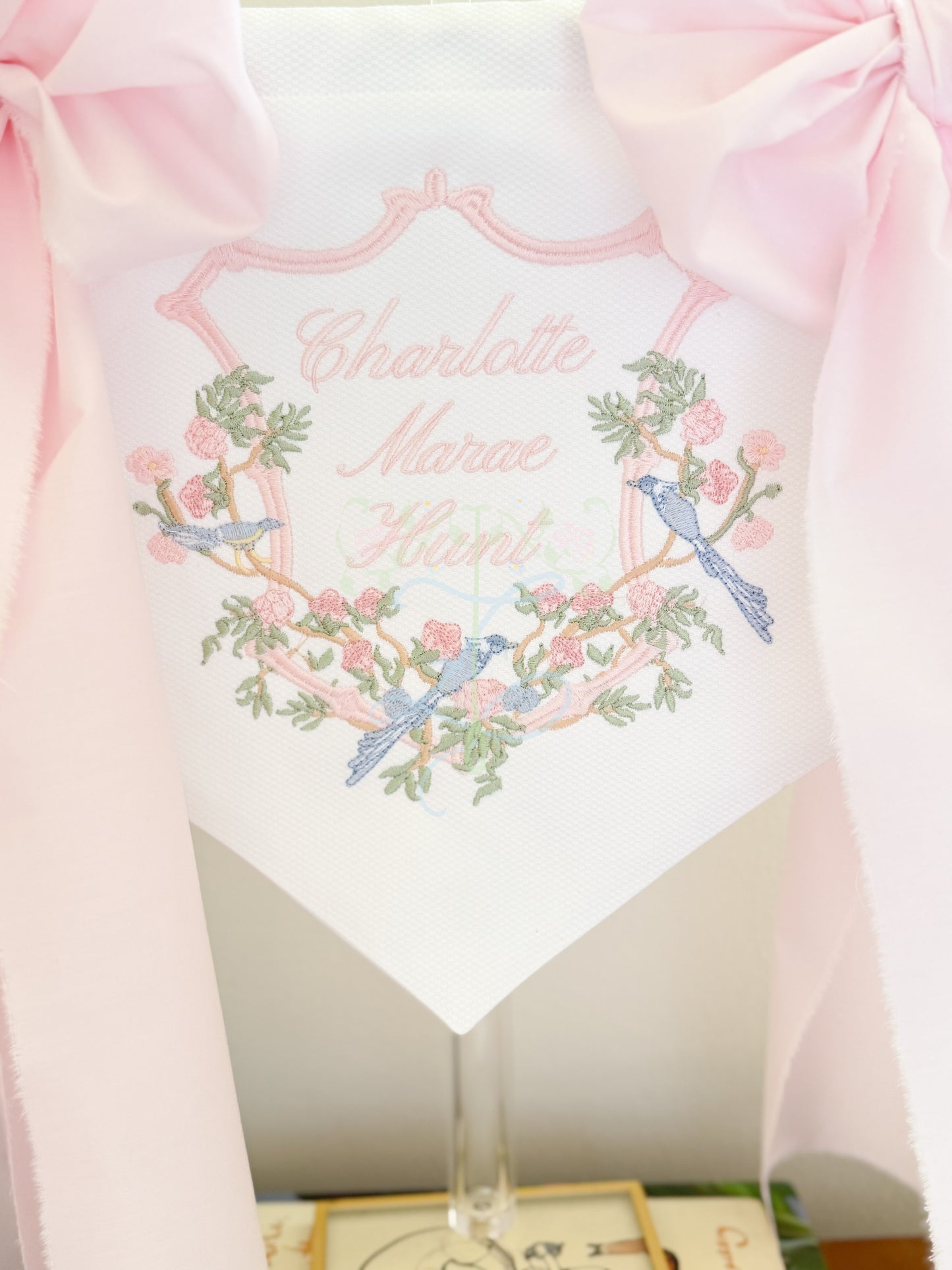 The Chinoiserie Inspired Bespoke Banner