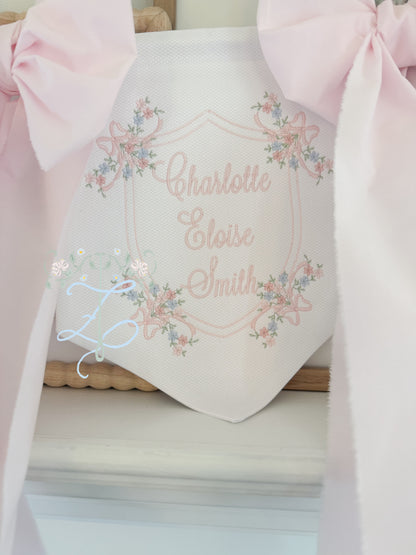 Bespoke Baby Banner