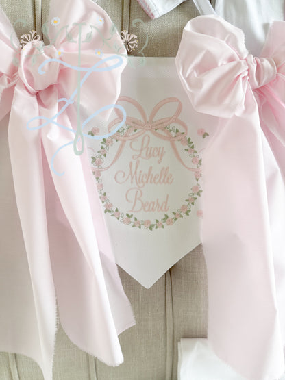 Bespoke Baby Banner