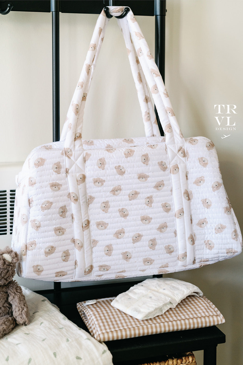 TRVL Quilted Grande Duffel