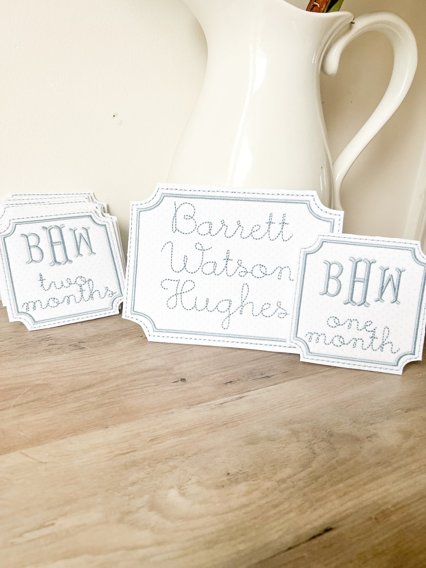 Bassinet Name Card