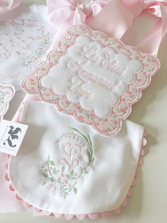 Pique Trimmed Bib