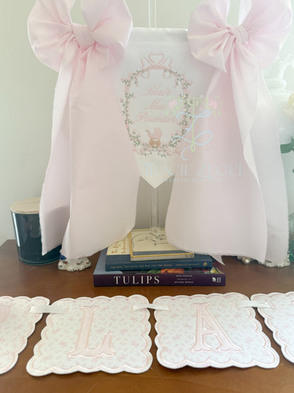 The Dainty Pram Bespoke Banner