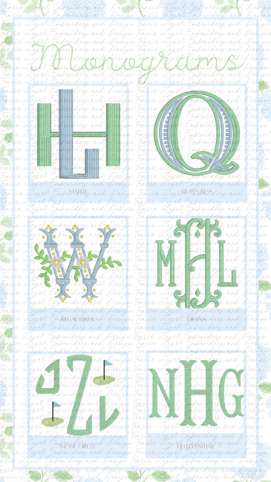 Blank Editable Font Template for Print and Webpages