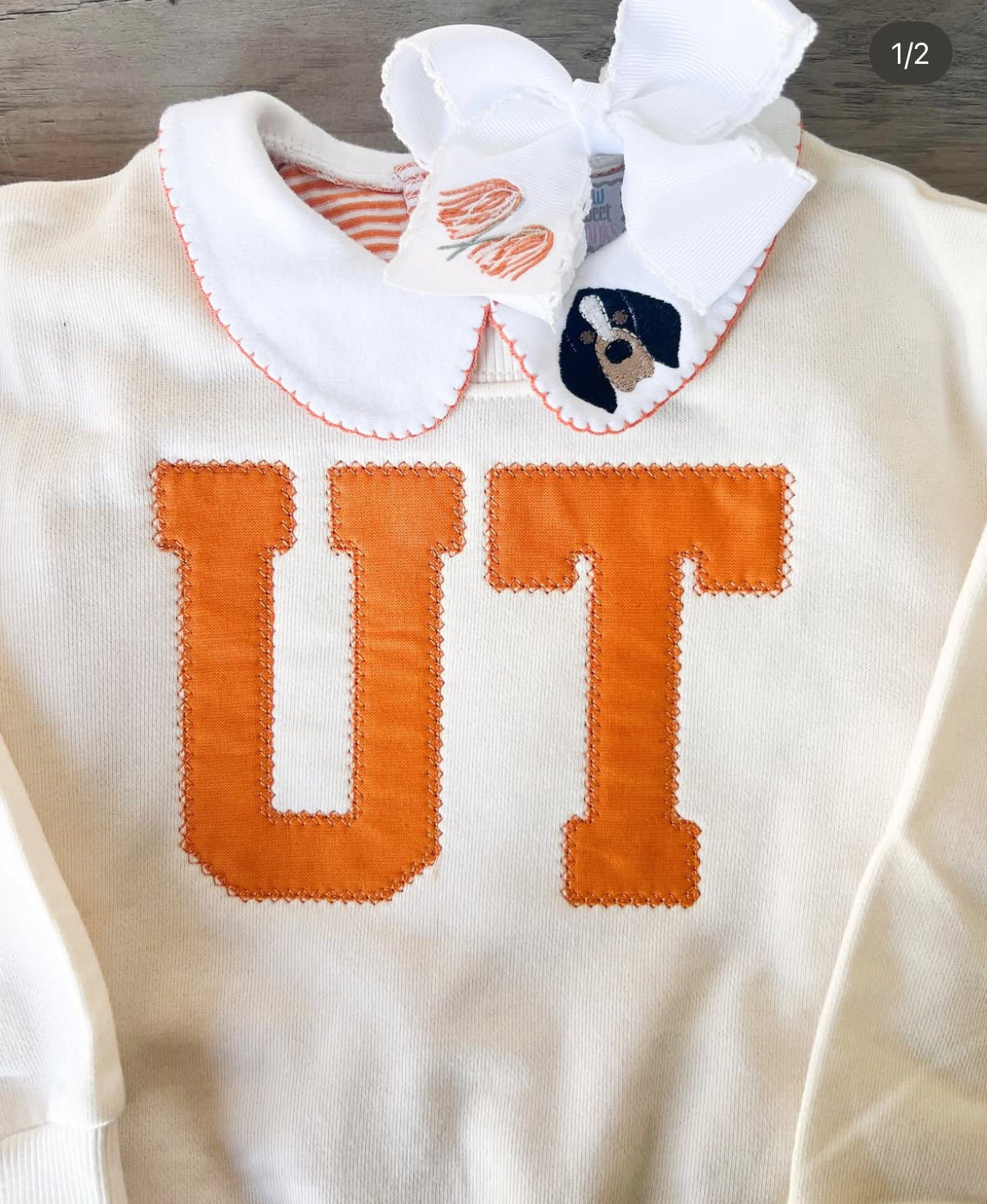 Vintage Stitch Collegiate Crewneck Sweatshirt