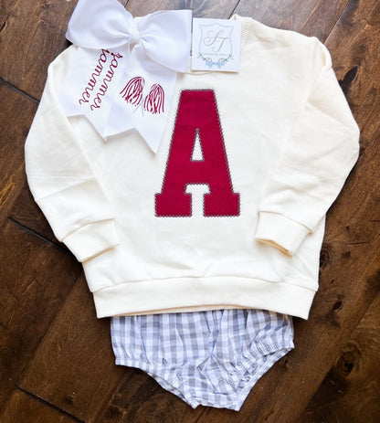 Vintage Stitch Collegiate Crewneck Sweatshirt