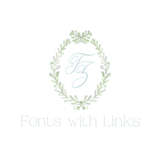 Fonts with Links