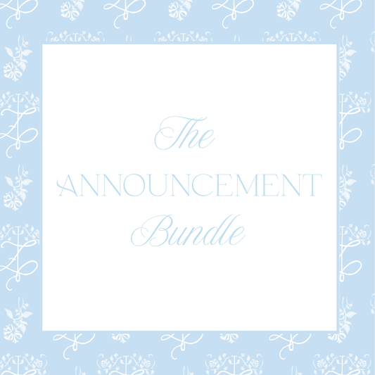 The Announcement Bundle