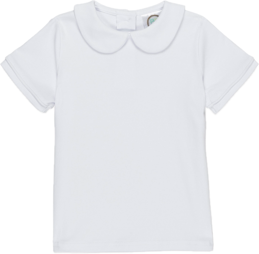 Boys’ Knit Peter Pan Collar Shirt