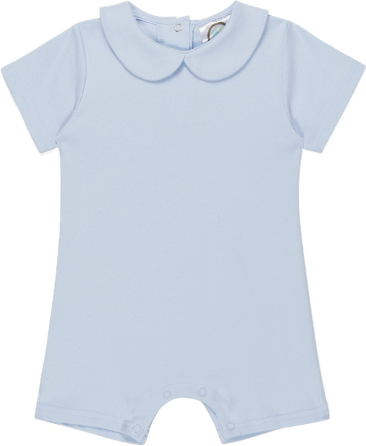 Boys’ Knit Peter Pan Collar Romper