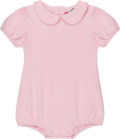 Girls’ Knit Peter Pan Collar Bubble