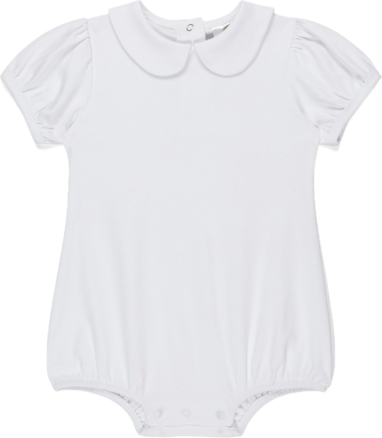 Girls’ Knit Peter Pan Collar Bubble