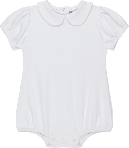 Girls’ Knit Peter Pan Collar Bubble