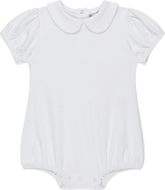 Girls’ Knit Peter Pan Collar Bubble