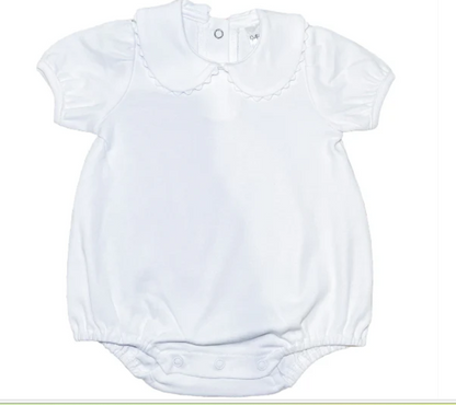 Everyday Girls' Peter Pan RicRac Collared Bubble for Team Spirit Wear