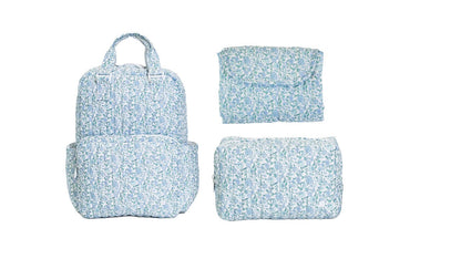 TRVL Baby Bundle- Quilted All You Need Bag, Changing Mat, & Everyday Bag