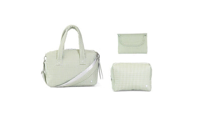 TRVL Baby Bundle- Quilted Stroller Bag, Changing Mat, & Everyday Bag