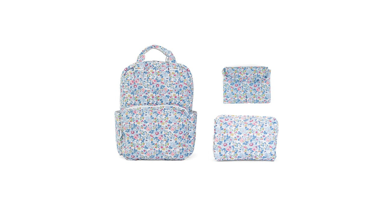 TRVL Baby Bundle- Quilted All You Need Bag, Changing Mat, & Everyday Bag