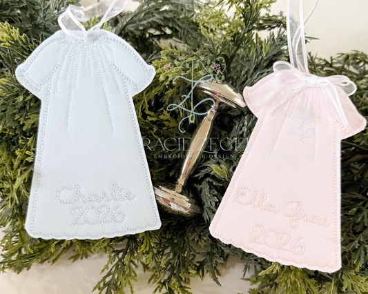 Heirloom Gown Christmas Ornament